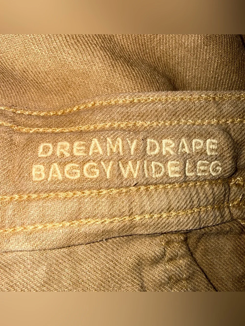 American Eagle Dreamy Drape Drawstring Baggy Wide Leg Cargo Pants women’s sz 8